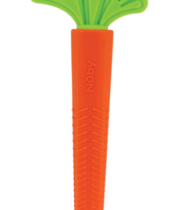 Silicone Carrot Tube Teether