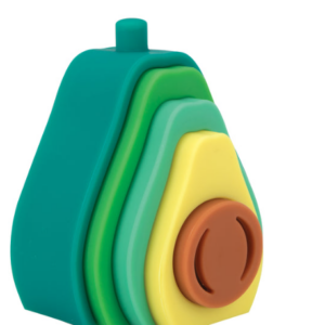 Silicone Stacking Avocado Toy