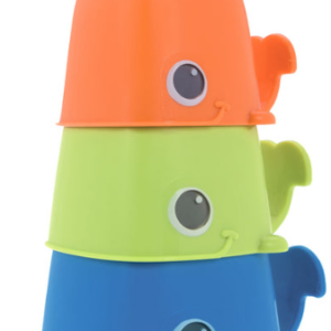 Whale Stacking Bath Cups
